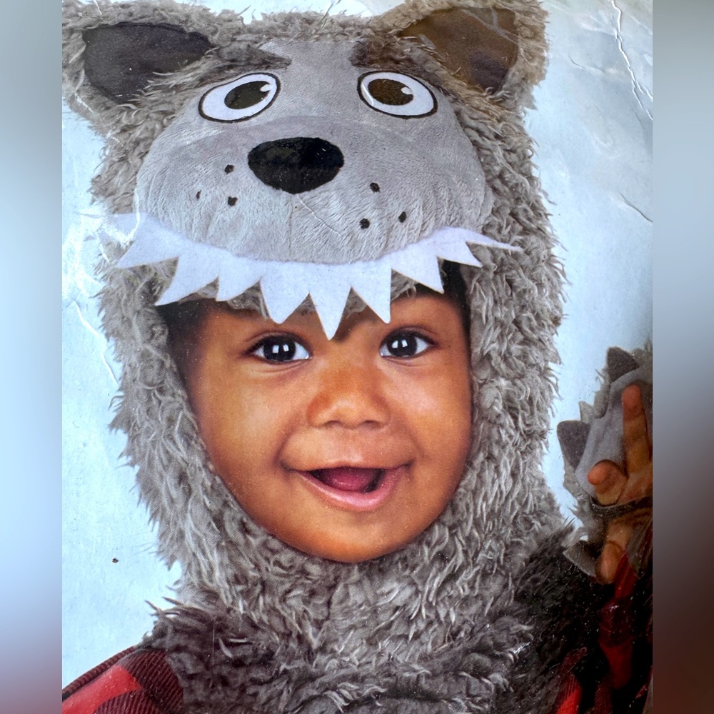 BABY WOLF COSTUME SET HALLOWEEN INFANT 12-24 Months